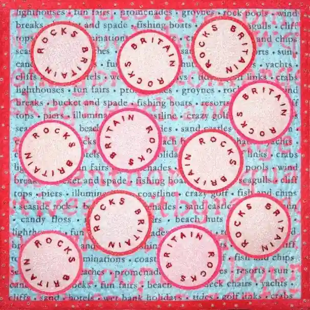 Britain Rocks - Quilt Art