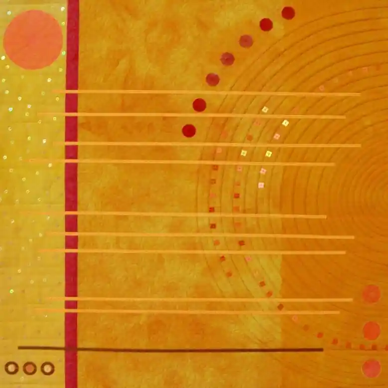 Pink Lemonade - Quilt Art
