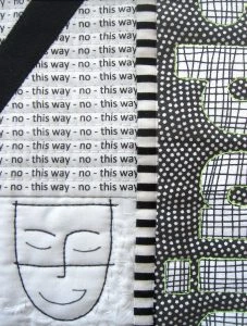 In Two Minds - Quilt Art