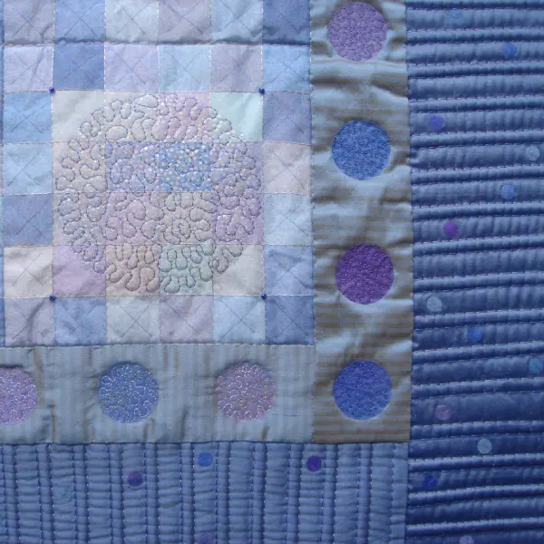 Precious - Quilt art
