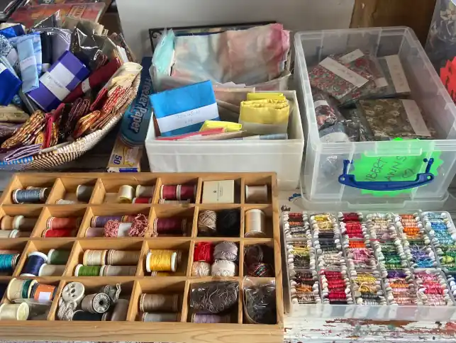 Materials I use in my studio