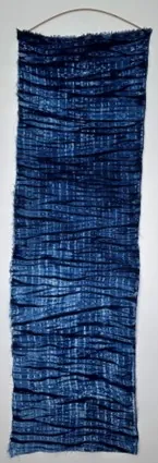 Example of tie dyeing 1 - Indigo