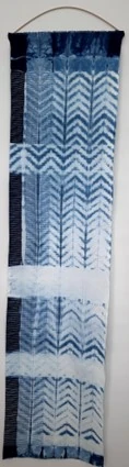 Example of tie dyeing 2 - Indigo