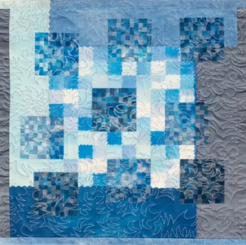 Bluer Than Blue - Journal Quilt