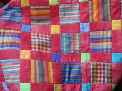 Bush Fire Quilt (Detail) - Traditional Quilt