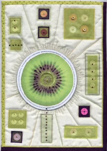 Hellebores -Journal Quilt