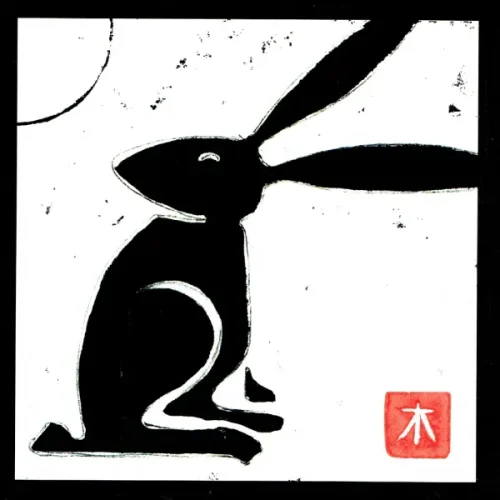 Moon Gazing - Print