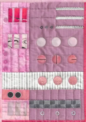 Pink Cadillac - Journal Quilt
