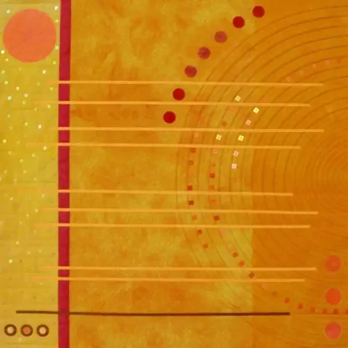 Pink Lemonade - Quilt Art