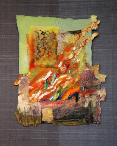To Snowdonia - Quilt Art