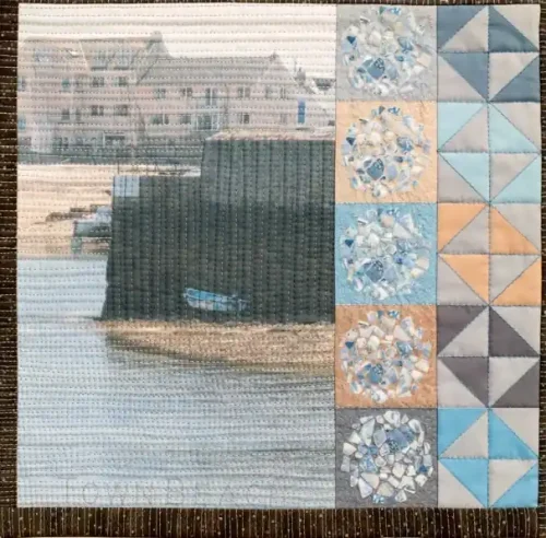 Town Beach - Journal Quilt